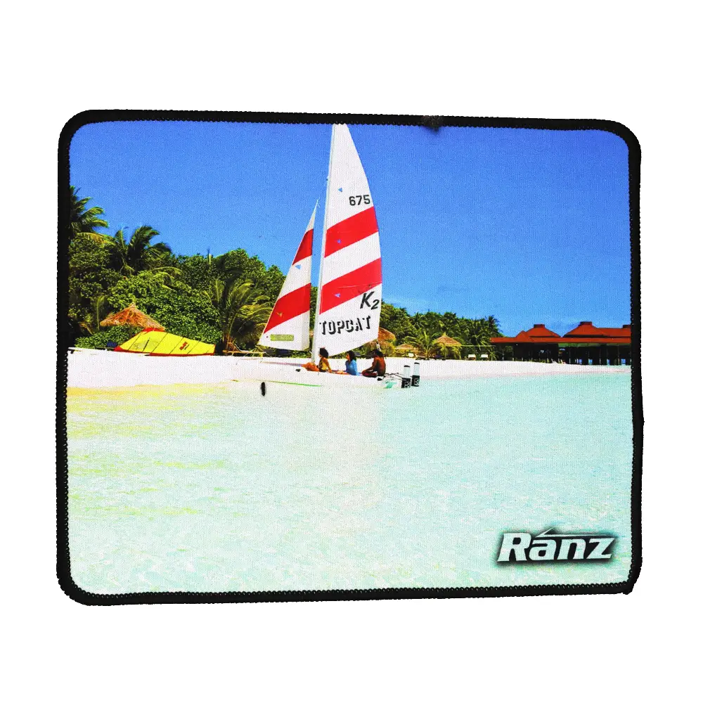 Ranz Mouse Pad Silk Gliding L11 8" x 9.5" Black